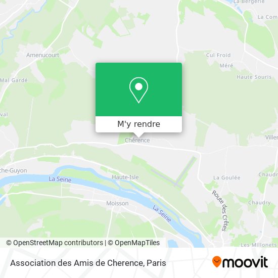 Association des Amis de Cherence plan