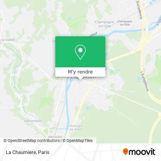 La Chaumiere plan