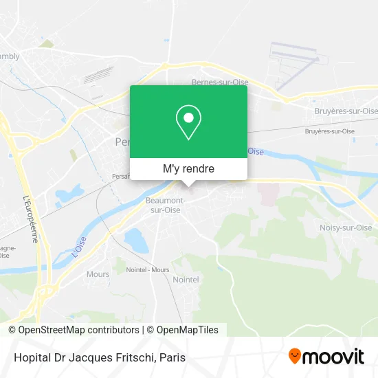 Hopital Dr Jacques Fritschi plan