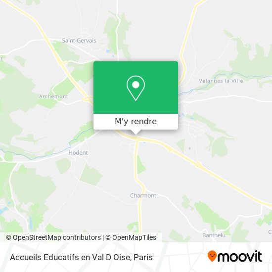 Accueils Educatifs en Val D Oise plan