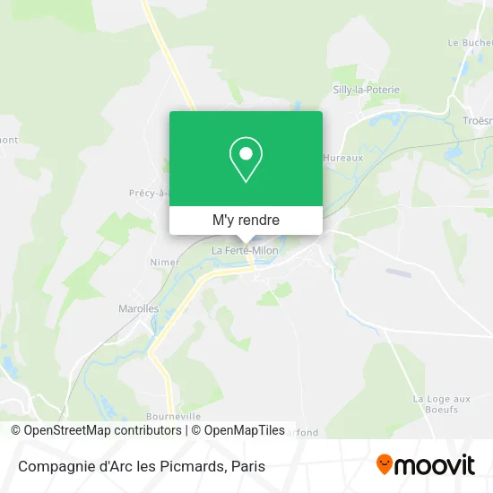 Compagnie d'Arc les Picmards plan