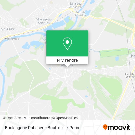 Boulangerie Patisserie Boutrouille plan