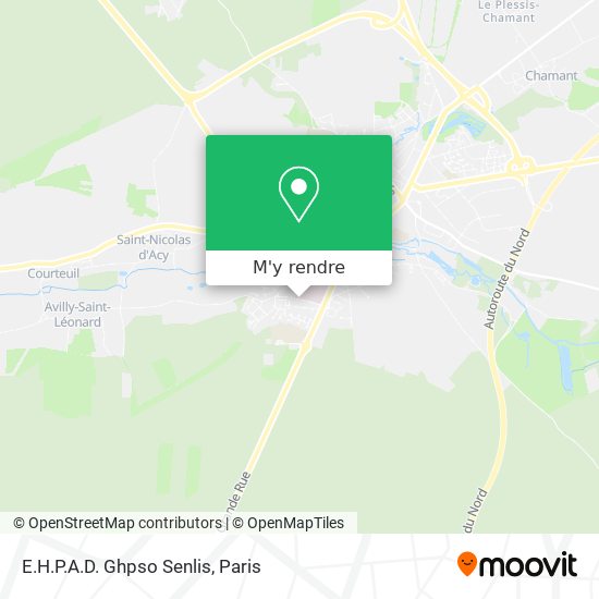 E.H.P.A.D. Ghpso Senlis plan