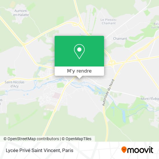 Lycée Privé Saint Vincent plan