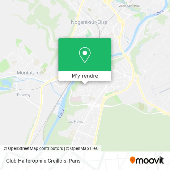 Club Halterophile Creillois plan