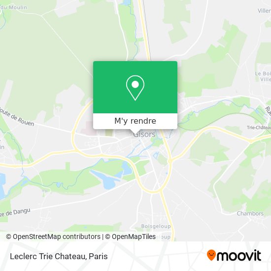 Leclerc Trie Chateau plan