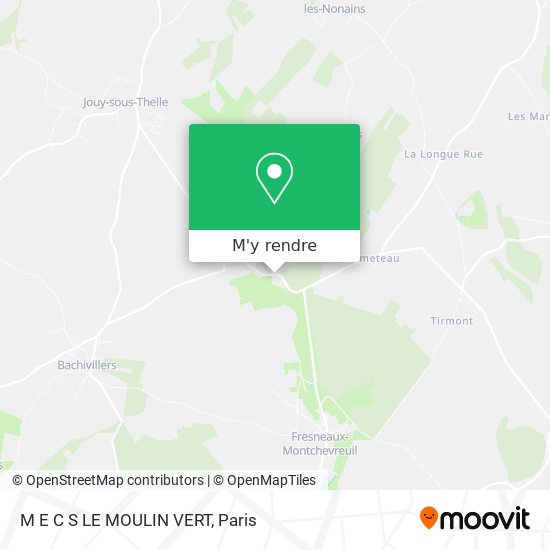 M E C S LE MOULIN VERT plan