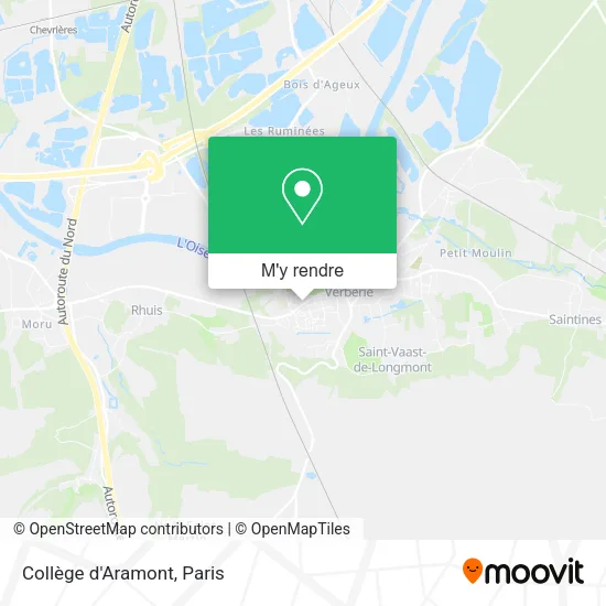 Collège d'Aramont plan
