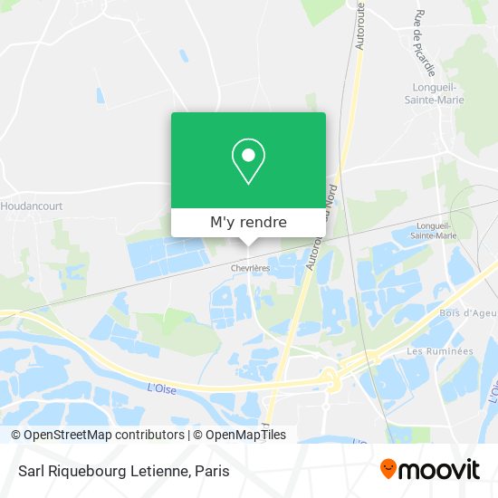 Sarl Riquebourg Letienne plan