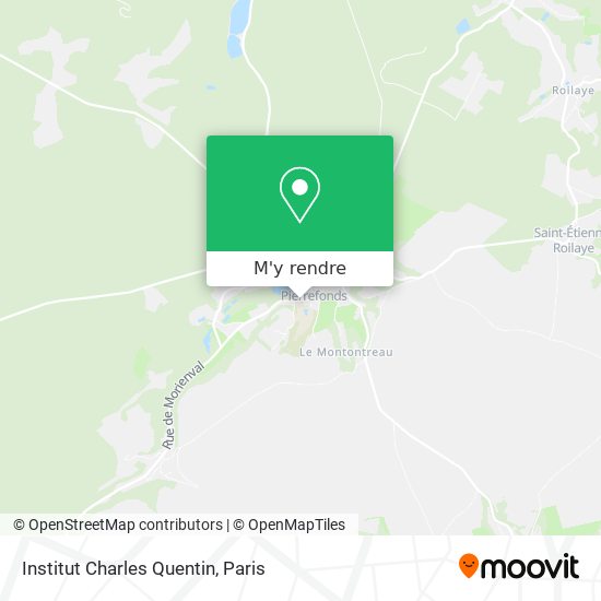 Institut Charles Quentin plan