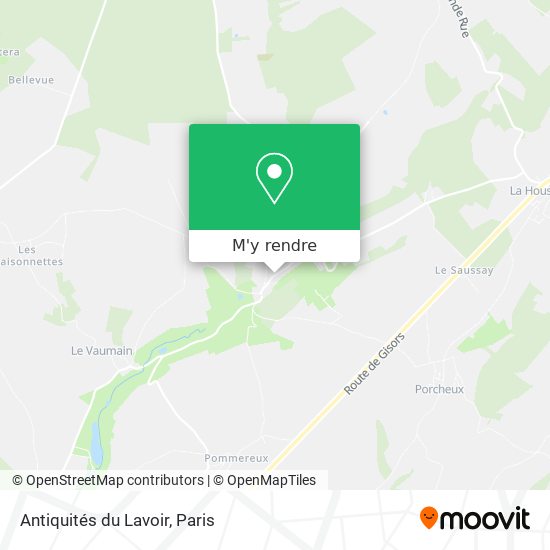 Antiquités du Lavoir plan
