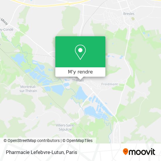 Pharmacie Lefebvre-Lutun plan