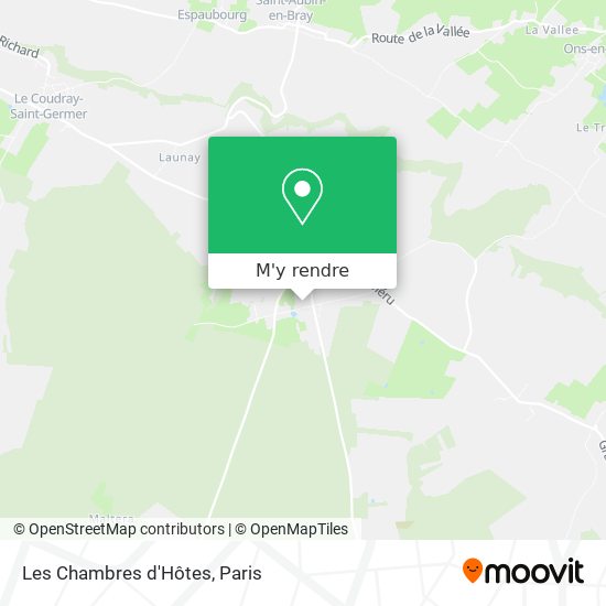 Les Chambres d'Hôtes plan