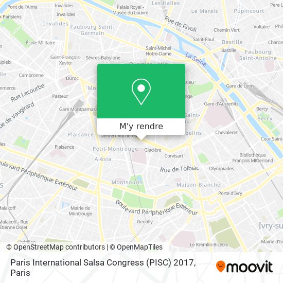 Paris International Salsa Congress (PISC) 2017 plan