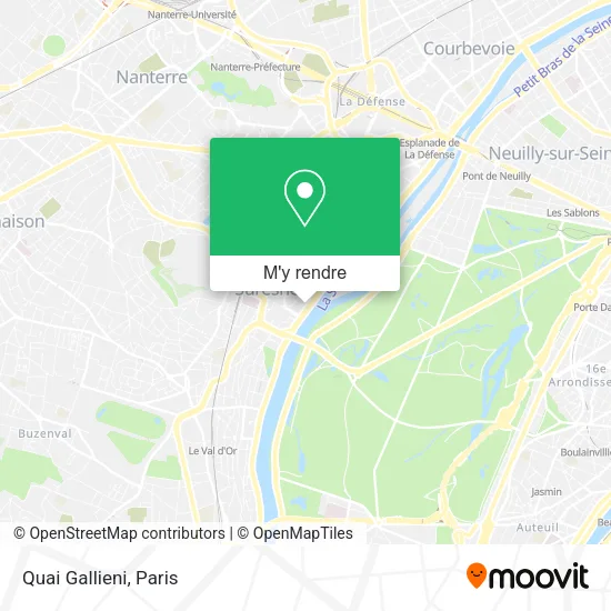 Quai Gallieni plan