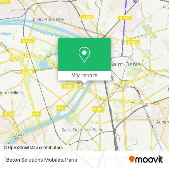 Beton Solutions Mobiles plan