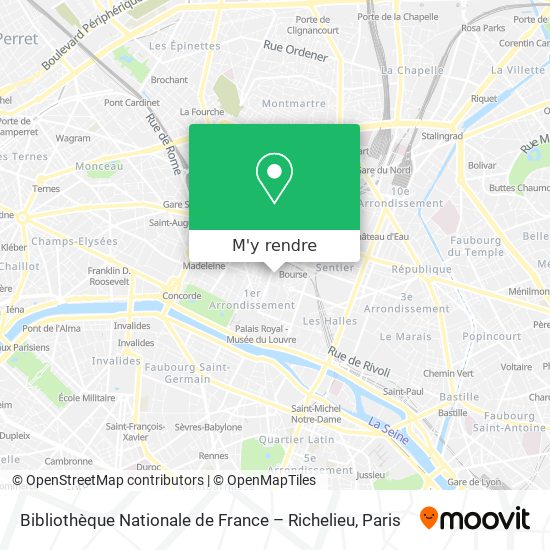 Bibliothèque Nationale de France – Richelieu plan