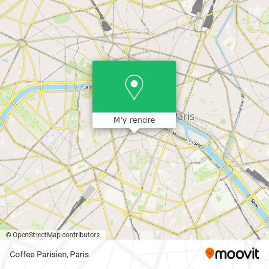 Coffee Parisien plan