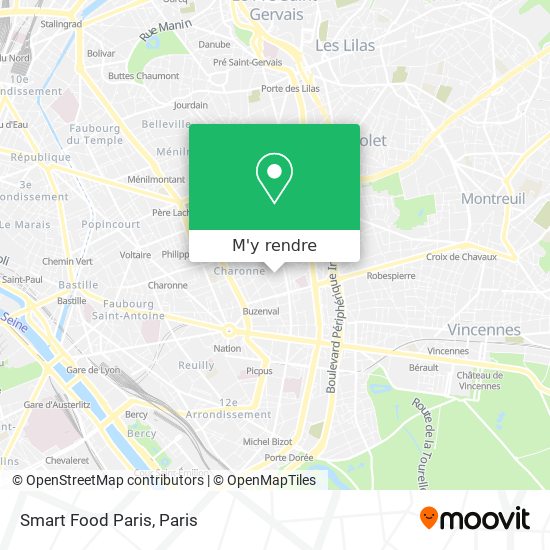 Smart Food Paris plan