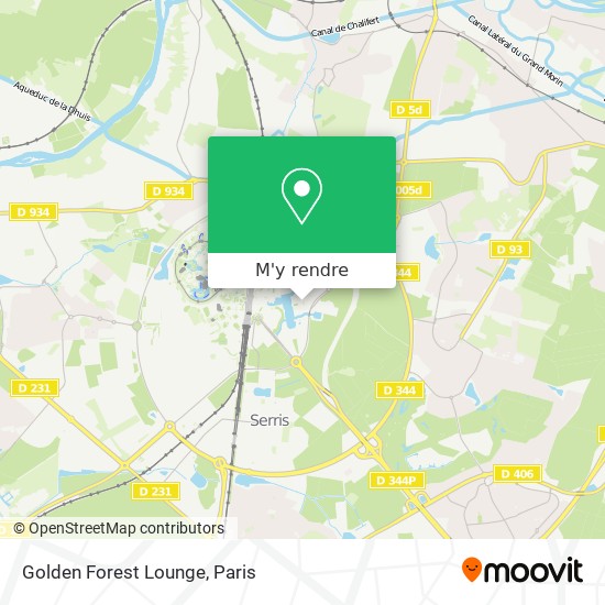 Golden Forest Lounge plan