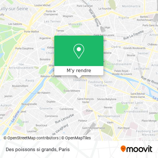 Des poissons si grands plan