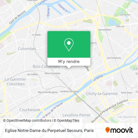 Eglise Notre-Dame du Perpetuel Secours plan