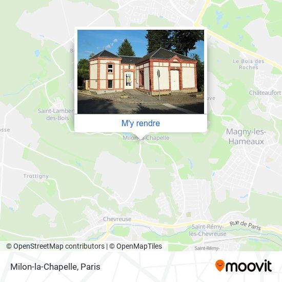 Milon-la-Chapelle plan