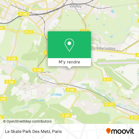 Le Skate Park Des Metz plan