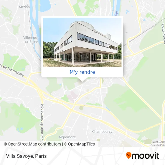 Villa Savoye plan