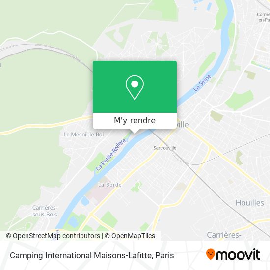Camping International Maisons-Lafitte plan