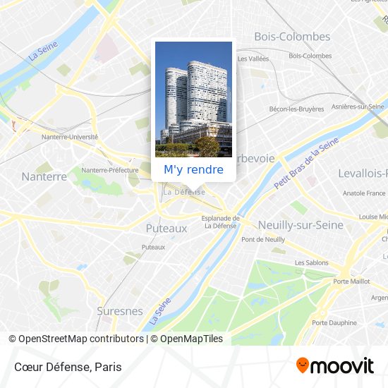 Cœur Défense plan
