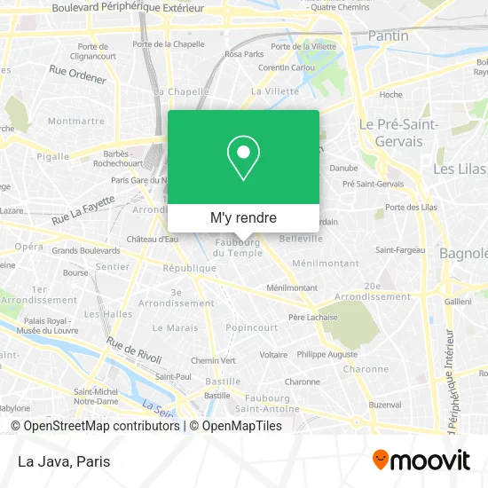 La Java plan