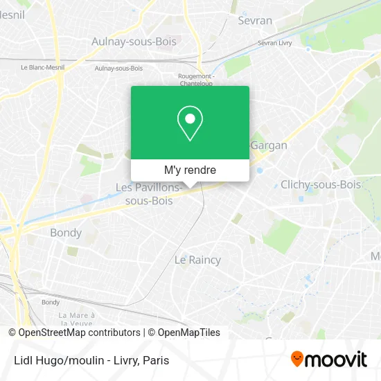 Lidl Hugo/moulin - Livry plan