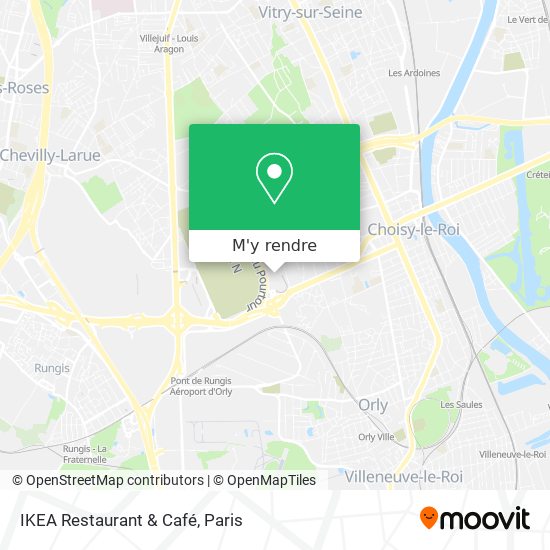 IKEA Restaurant & Café plan