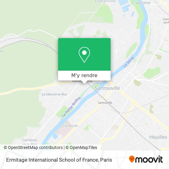 Ermitage International School of France plan