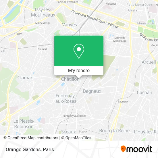 Orange Gardens plan