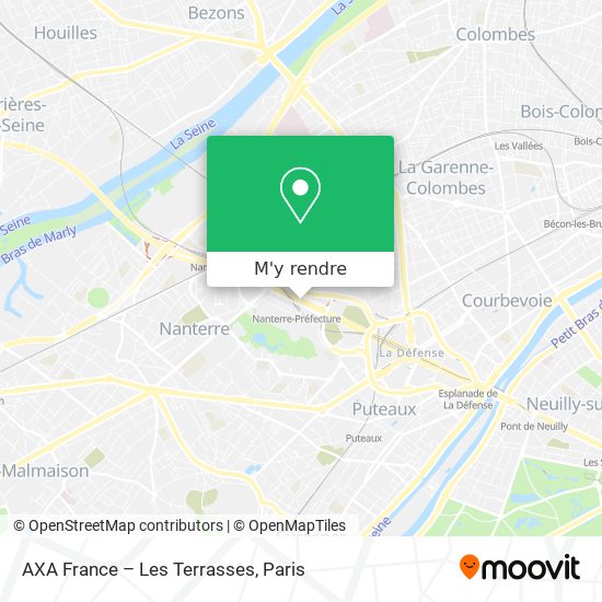 AXA France – Les Terrasses plan