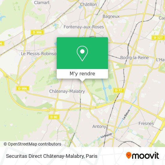 Securitas Direct Châtenay-Malabry plan