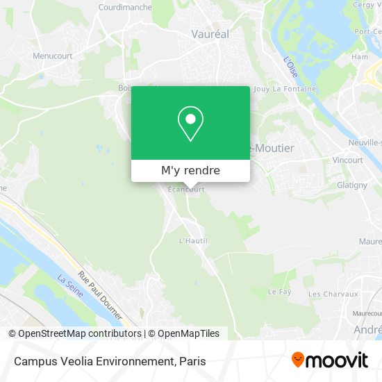 Campus Veolia Environnement plan