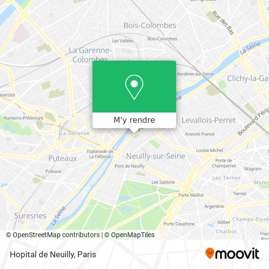 Hopital de Neuilly plan