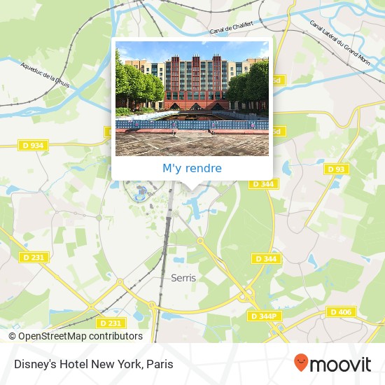 Disney's Hotel New York plan