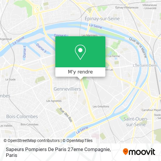 Sapeurs Pompiers De Paris 27eme Compagnie plan