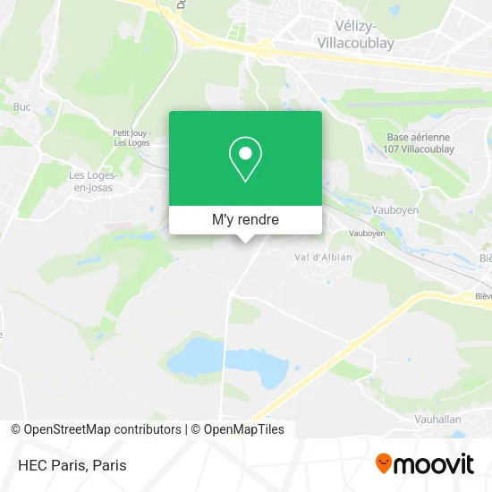 HEC Paris plan