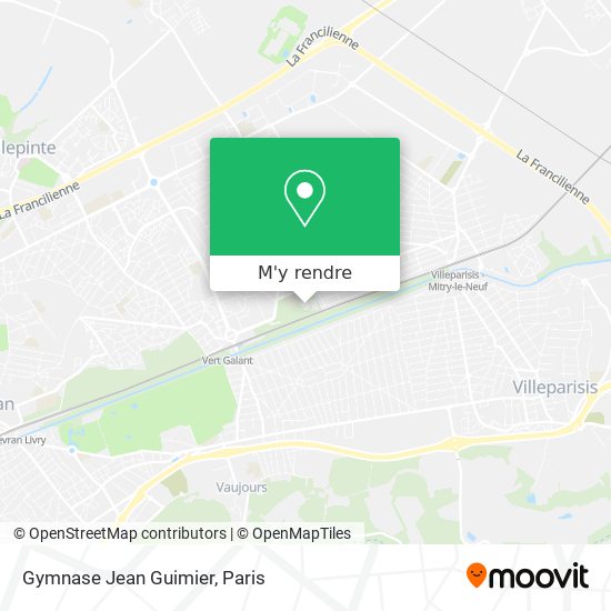 Gymnase Jean Guimier plan