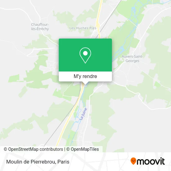 Moulin de Pierrebrou plan