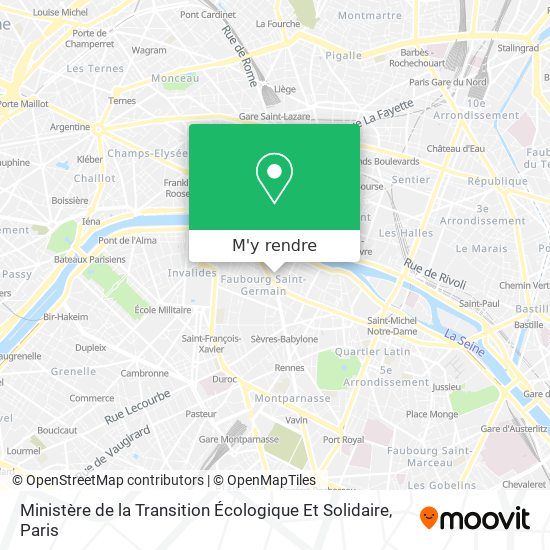 Ministère de la Transition Écologique Et Solidaire plan