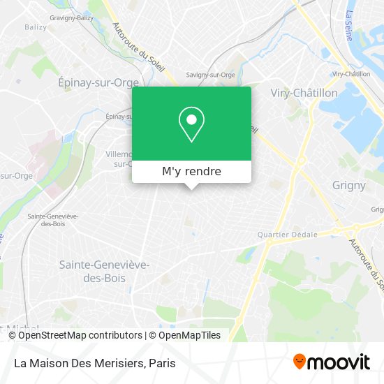 La Maison Des Merisiers plan