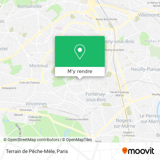 Terrain de Pêche-Mêle plan