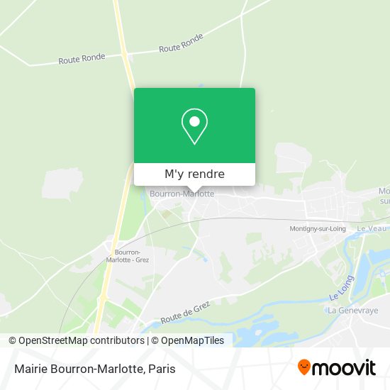 Mairie Bourron-Marlotte plan