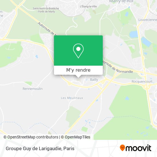 Groupe Guy de Larigaudie plan